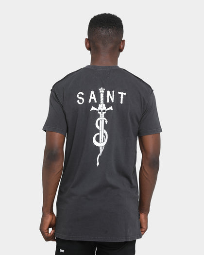 Saint Morta Daggers Lafayette T-Shirt Vintage Black