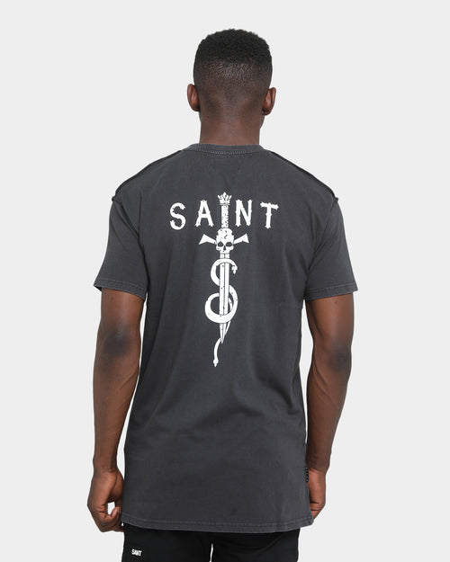 Saint Morta Daggers Lafayette T-Shirt Vintage Black