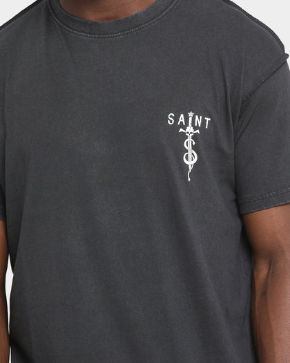 Saint Morta Daggers Lafayette T-Shirt Vintage Black
