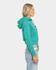 Tommy Jeans Women's Tommy Flag Hoodie Midwest Green