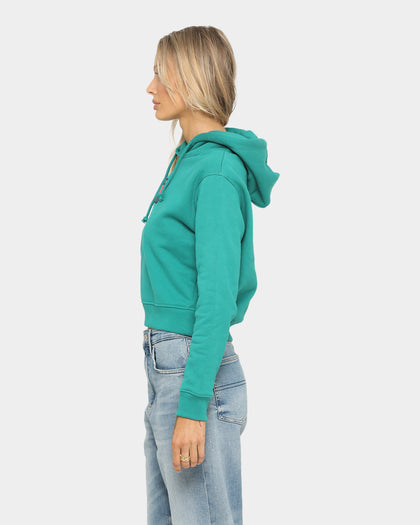 Tommy Jeans Women's Tommy Flag Hoodie Midwest Green