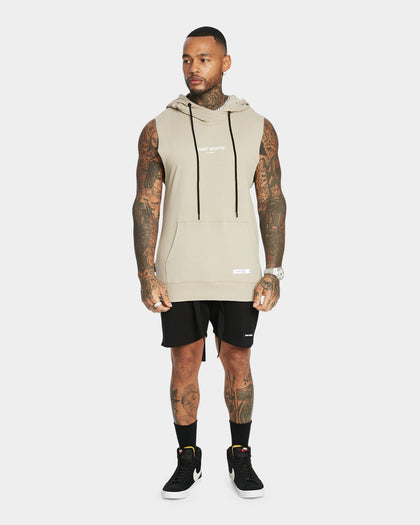 Saint Morta Homage Sleeveless Hoodie Fog