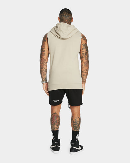 Saint Morta Homage Sleeveless Hoodie Fog
