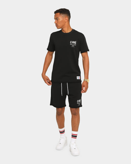 Carré Emblem Rugueux Short Sleeve T-Shirt Black