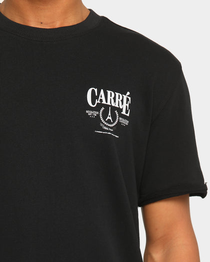 Carré Emblem Rugueux Short Sleeve T-Shirt Black