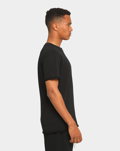 Carré Emblem Rugueux Short Sleeve T-Shirt Black