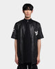 The Anti Order A Town Leather Baseball Jersey Black