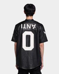 The Anti Order A Town Leather Baseball Jersey Black