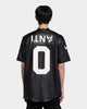 The Anti Order A Town Leather Baseball Jersey Black