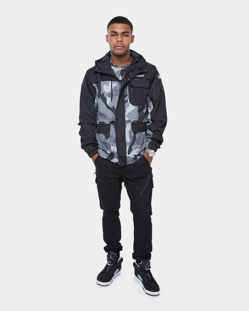 Carré Utilitaire Windbreaker Black Camo