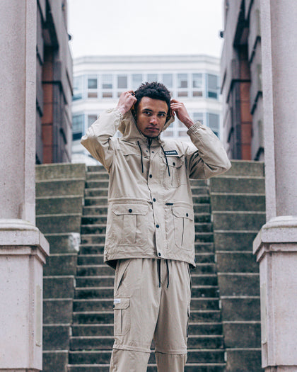 Carré Utilitaire Jacket Stone