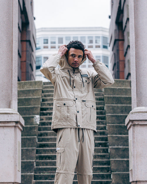 Carré Utilitaire Jacket Stone