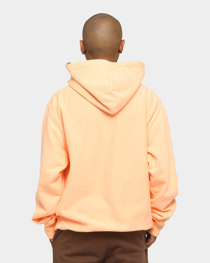 Champion Rev Weave Script Hoodie Shortbread