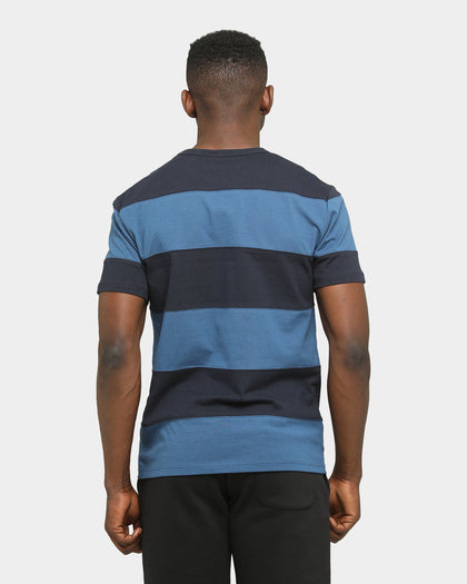 Champion Heritage Panel Stripe T-Shirt Navy