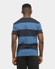 Champion Heritage Panel Stripe T-Shirt Navy