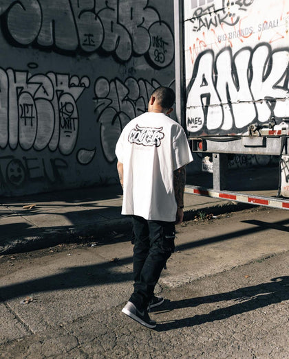 Loiter Boxer Vintage T-Shirt Off White