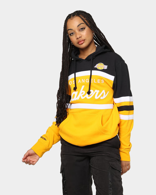 Mitchell & Ness Men's Los Angeles Lakers Head Coach Hoodie Black