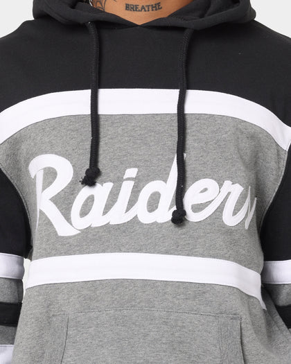 Mitchell & Ness Men's Raiders Head Coach Hoodie Black/Grey