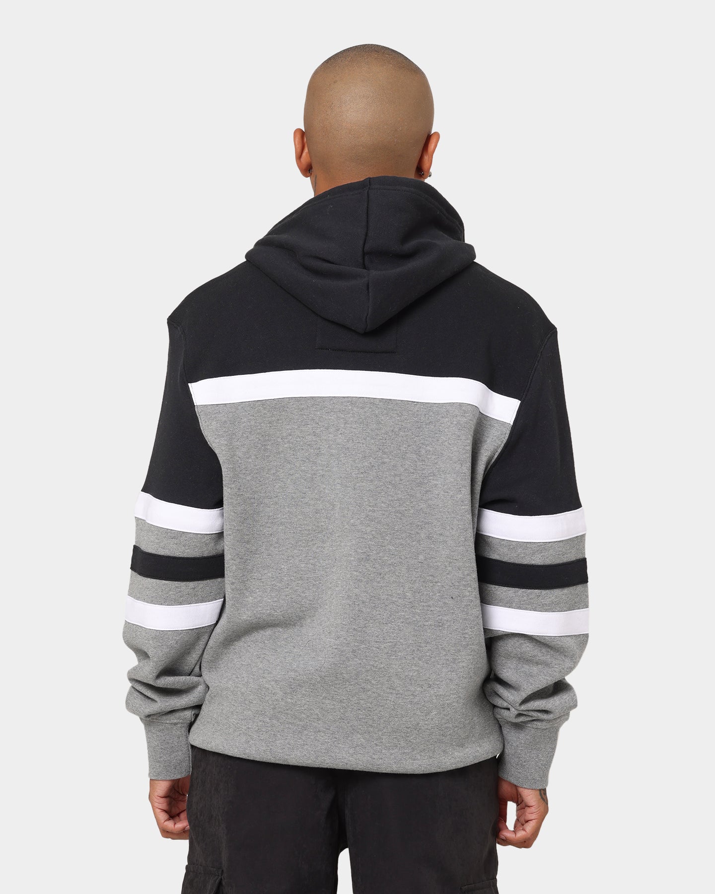 Mitchell & Ness Men's Raiders Head Coach Hoodie Black/Grey