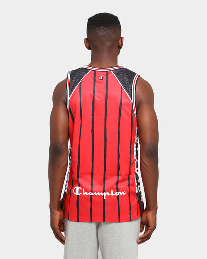 Champion Perth Wildcats Off-Court NBL Jersey Red/Black
