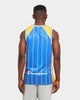 Champion Brisbane Bullet Off-Court NBL Jersey Blue/Yellow