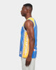 Champion Brisbane Bullet Off-Court NBL Jersey Blue/Yellow