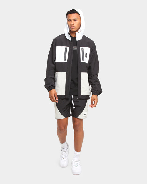 Carré Objectif Windbreaker Black/White/Grey