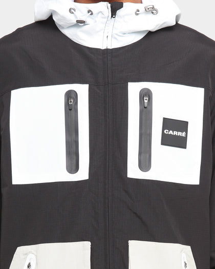 Carré Objectif Windbreaker Black/White/Grey