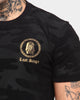 Last Kings Camo De Luxe V2 Short Sleeve T-Shirt Black