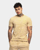 Last Kings Camo De Luxe V2 Short Sleeve T-Shirt Tan