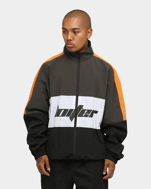 Loiter Street Windbreaker Black/Orange