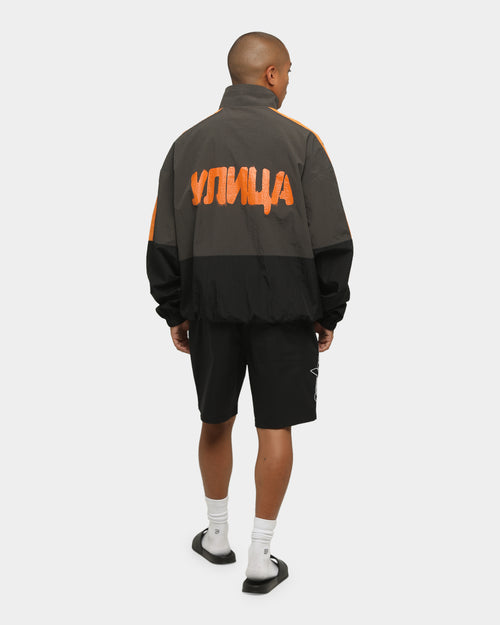 Loiter Street Windbreaker Black/Orange