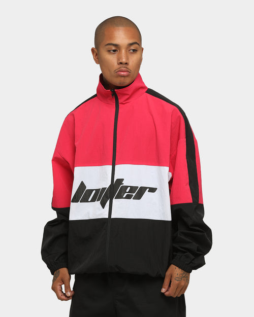 Loiter Street Windbreaker Black/Pink