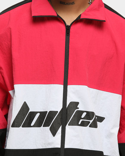 Loiter Street Windbreaker Black/Pink