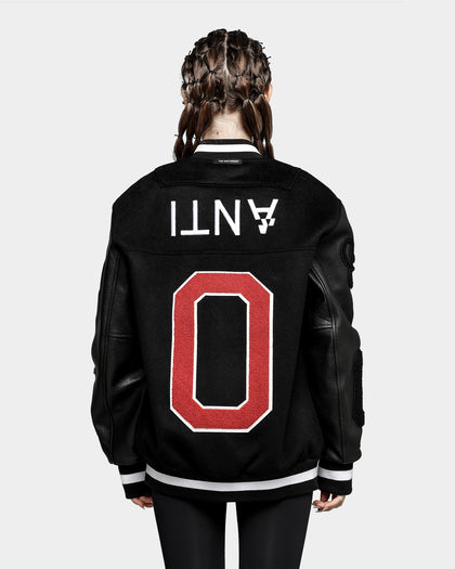 The Anti Order Chicvgo Varsity Jacket Black/Red/White
