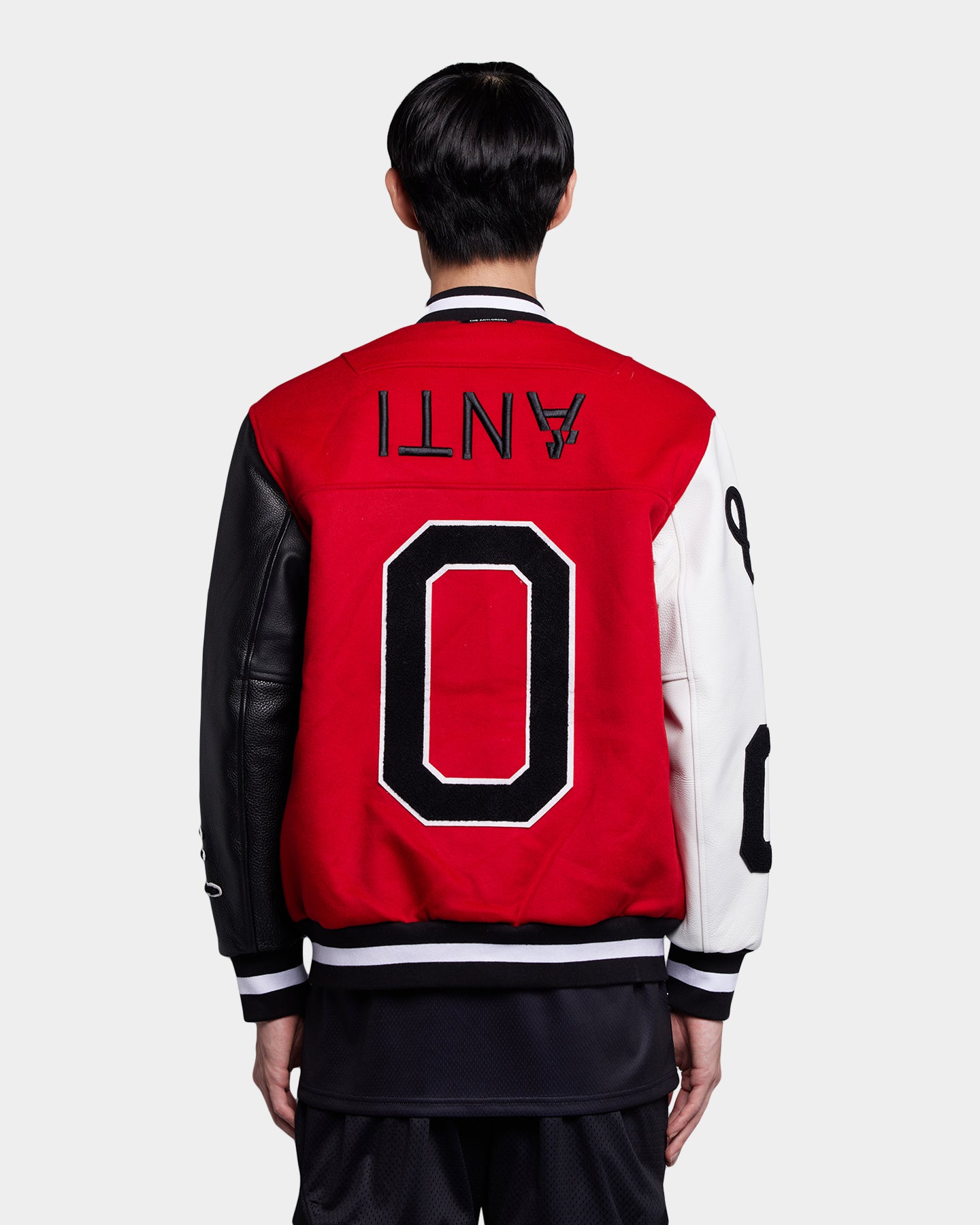 The Anti Order Chicvgo Varsity Jacket Red/White/Black | Culture