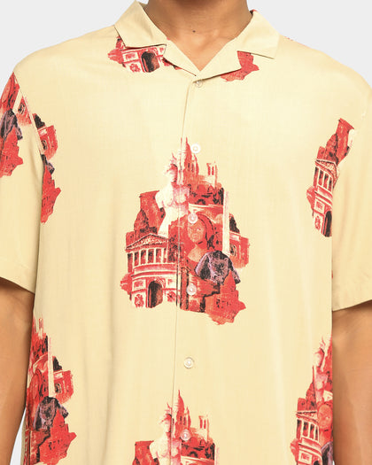 Carré Artisan Short Sleeve Button Up Multi