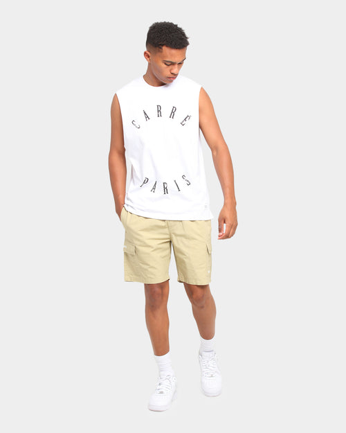 Carré Autour Muscle T-Shirt White