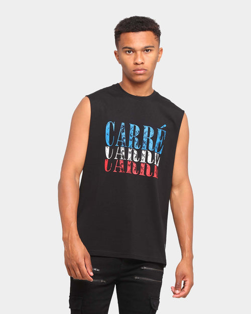 Carré Declaration Flag Muscle T-Shirt Black