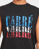Carré Declaration Flag Muscle T-Shirt Black