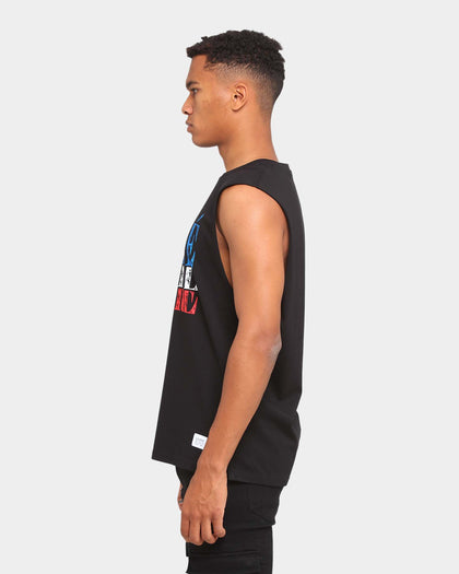 Carré Declaration Flag Muscle T-Shirt Black