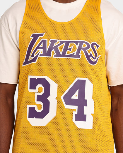 Mitchell & Ness Los Angeles Lakers Shaquille O'Neal REV Mesh #96 Tank Purple
