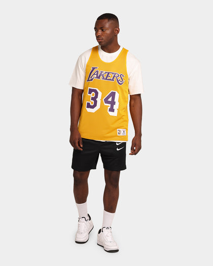 Mitchell & Ness Los Angeles Lakers Shaquille O'Neal REV Mesh #96 Tank Purple