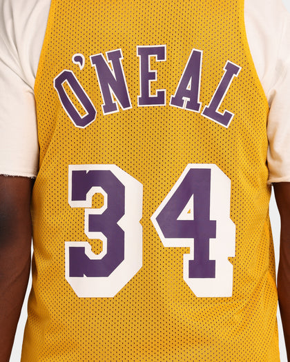 Mitchell & Ness Los Angeles Lakers Shaquille O'Neal REV Mesh #96 Tank Purple