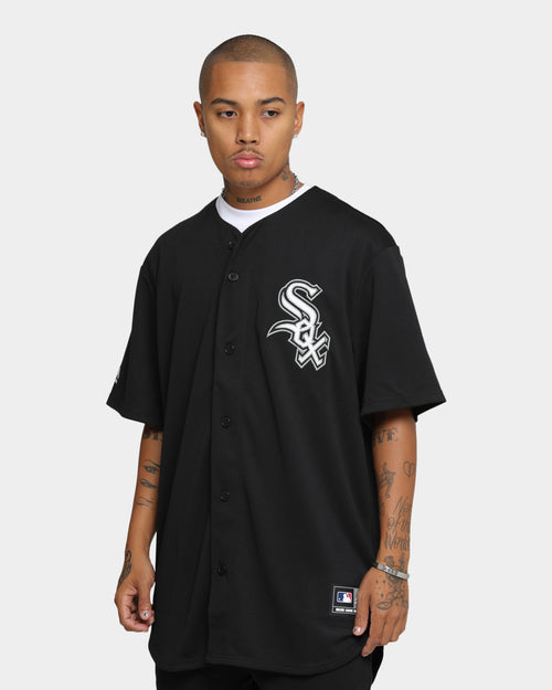 Majestic Athletic Chicago White Sox Chest Logo Replica Jersey Black