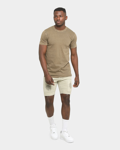 Well Made Standard Issue T-Shirt V2 Brown Pigment