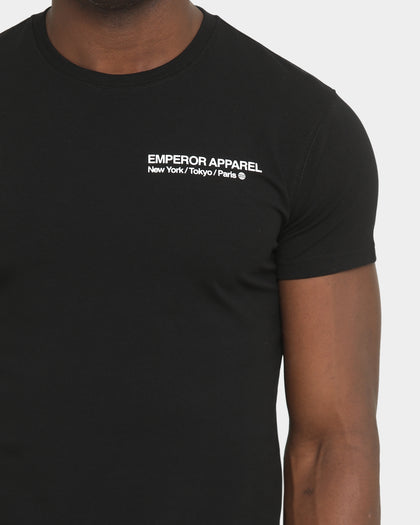 Emperor Apparel Inner City After Dark Short Sleeve T-Shirt Black