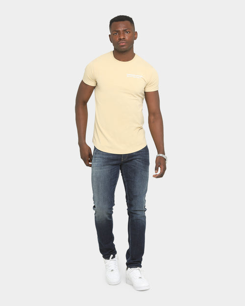 Emperor Apparel Inner City After Dark Short Sleeve T-Shirt Sand