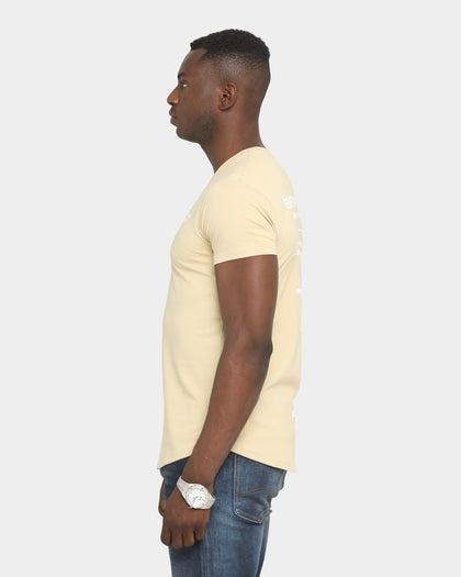 Emperor Apparel Inner City After Dark Short Sleeve T-Shirt Sand