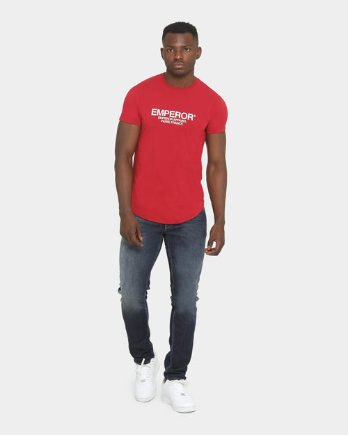 Emperor Apparel Copyright After Dark Short Sleeve T-Shirt Maroon